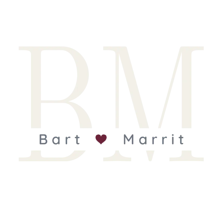 Monogram BM van Bart en Marrit